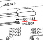 (Bild für) Druckfeder 1750.323.3