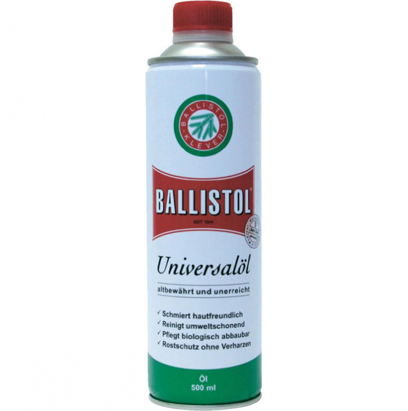 (Obraz dla) Bal­lis­tol Uni­ver­salöl 500ml Dose Kliknij obraz, aby zamknąć
