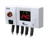 (Bild für) Temperaturdifferenzregler CS-08 Steuerung für Pumpe vom Vorlauf und Pufferspeicher