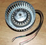 (Bild für) Saugzuggebläse Radialventilator R2E140 AE77-C9 Hall IC Abzugsventilator