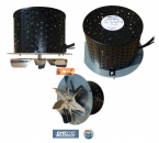 (Bild für) Saugzuggebläse, R2E150 AN91-05 Abluft AC Umwälzgebläse für Abgase bzw. Heißluft