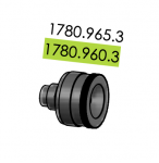 (Bild für) Iris-Diopterscheibe, verstellbar 0,5-3,00 mm
