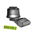 (Bild für) Schießriemenhalter, aushängbar