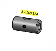 (Obraz dla) Ciężarek stalowy, kompletny, ok. 52 g