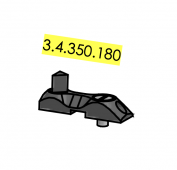 (image for) Front sight base with front sight plug in type, compl.