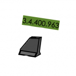 (Bild für) Blockkorn P 8X / P 85, erhöht, 3,3 mm, vollständig