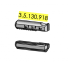 (image for) Set of racks, short (length approx. 44.5 mm)