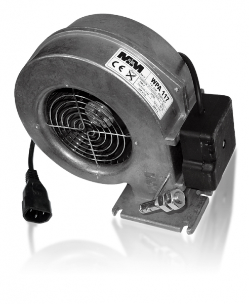 (image for) WPA-117KGP Stove blower, boiler blower, blower, pressure fan, pressure blower wood gasifier - Click Image to Close