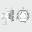 (Obraz dla) Odśrodkowy wentylator wyciągowy WWK 180 /60W