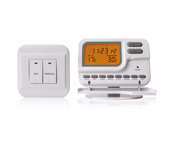 (image for) Wireless room thermostat C7RF Two-point room temperature controller 868.35 MHz - Click Image to Close