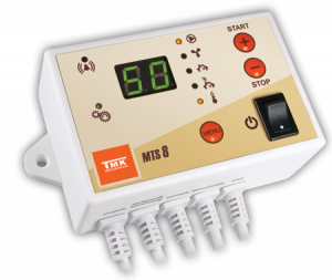 Steuerung MTS-8 für Gebläse und Umwälzpumpe Kesselregler Holzvergaser