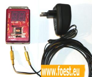 LED Thermometer für Kaminofen Kachelofen Heizkessel Festbrennstoffkessel