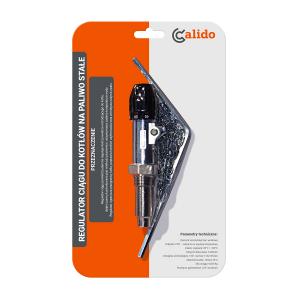 Calido 3/4" Luftzugregler Feuerzugregler für Festbrennstoffkessel