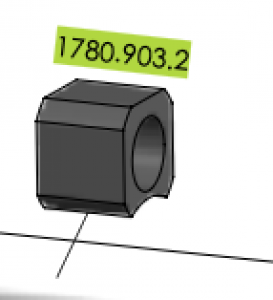 Gewichtsring, 100 g, komplett