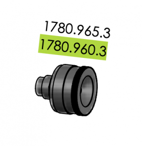 Iris-Diopterscheibe, verstellbar 0,5-3,00 mm