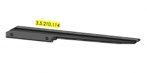 Sight relocation approx. 20 cm (14 mm elevation)