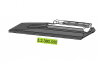 Auflageleiste, Alu, 140 mm, schwenkbar