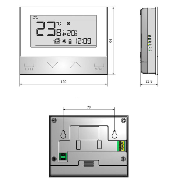(Obraz dla) Dwupunktowy termostat pokojowy MASTER R.23 kocioł gazowy piec olejowy sterownik piekarnika elektrycznego Kliknij obraz, aby zamknąć