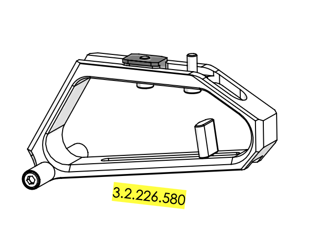 (Bild für) Griffleiste, für Aufgelegtschießen (für Modell 800 X / W / Alu / Evolution / Modellreihe 900 / Modellreihe 2800) - zum Schließen ins Bild klicken
